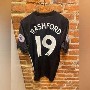 Marcus Rashford Manchester United Jersey #19 Size Large Player Version. New.